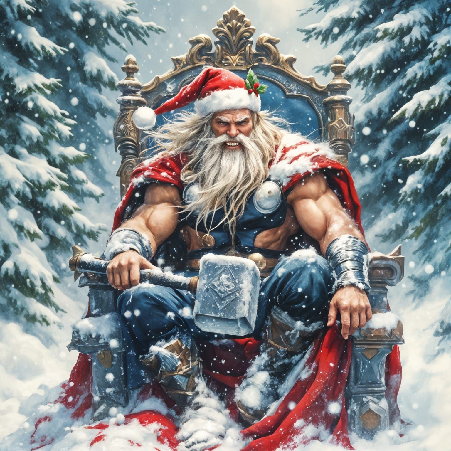 Norse Santa King Reigned Over Winter Wonderland