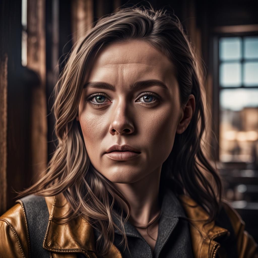 Hyperrealistic Portrait with Intricate Details