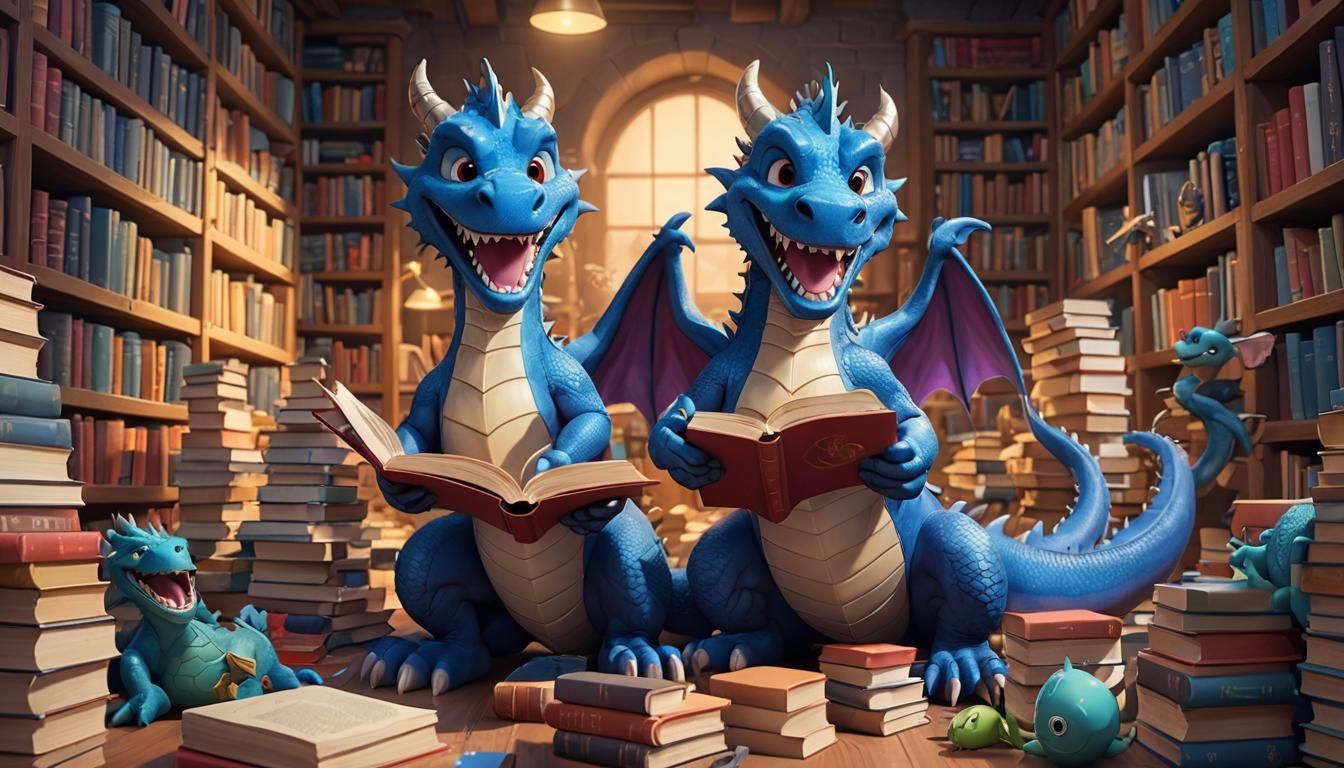 Blue dragon book club