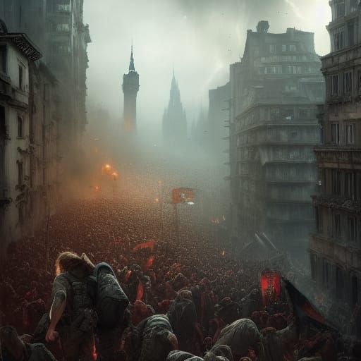 Dark Fantasy World War Z Masterpiece