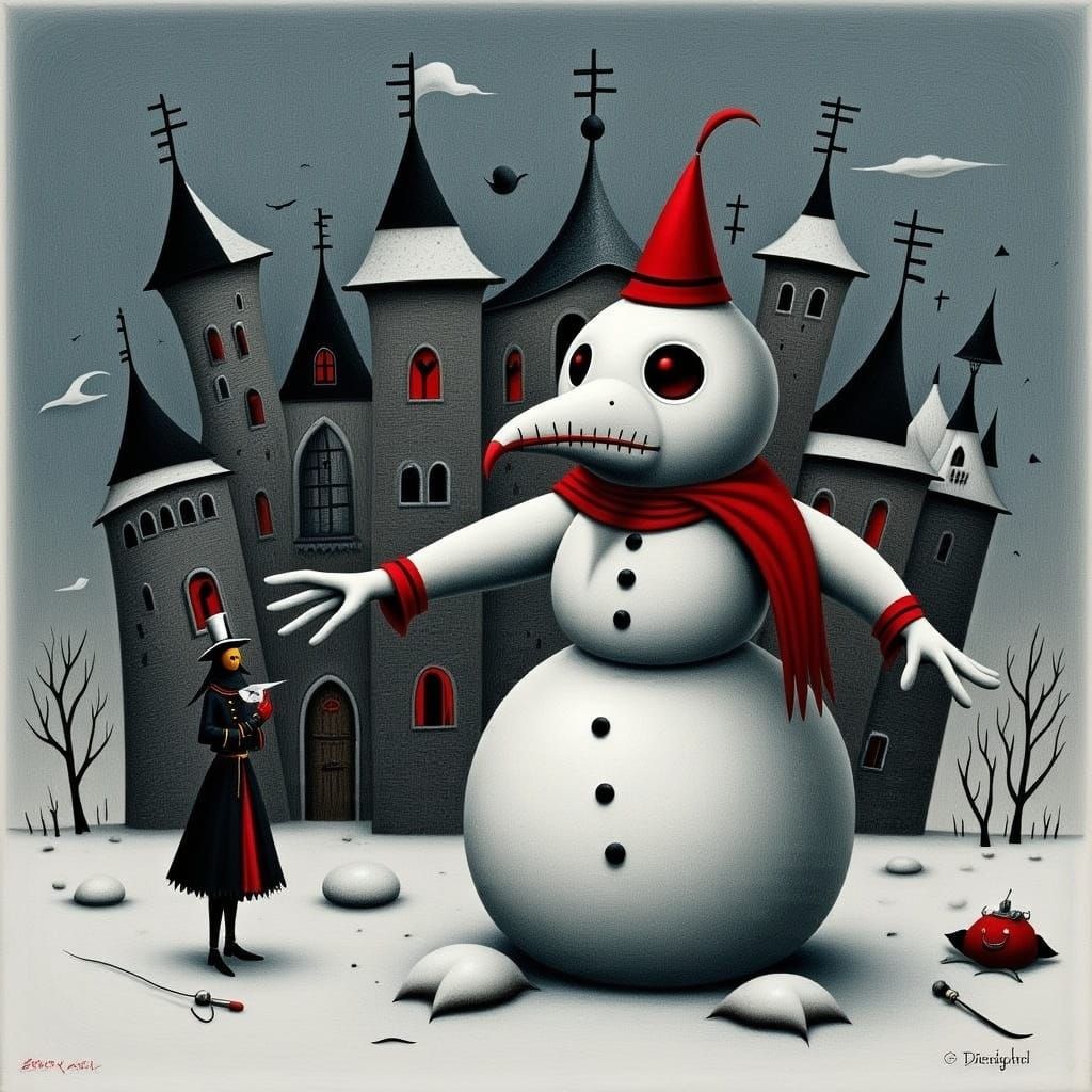 <lora:EVIL MEDIEVAL:1.0> Close-up Portrait of a medeival sno...