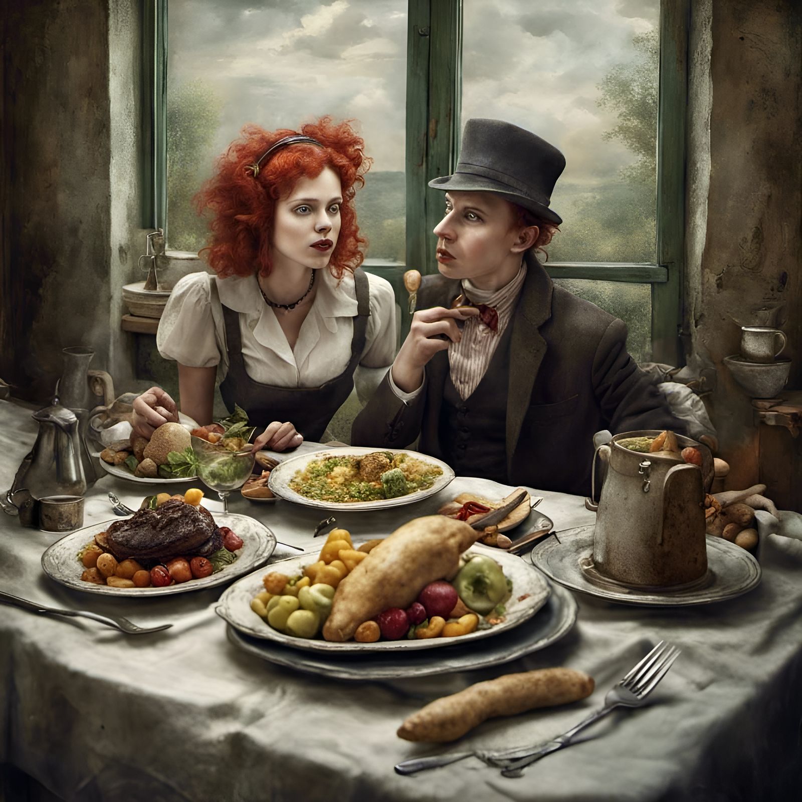 Bistro Bizzarro: A Fantastic Realism Feast