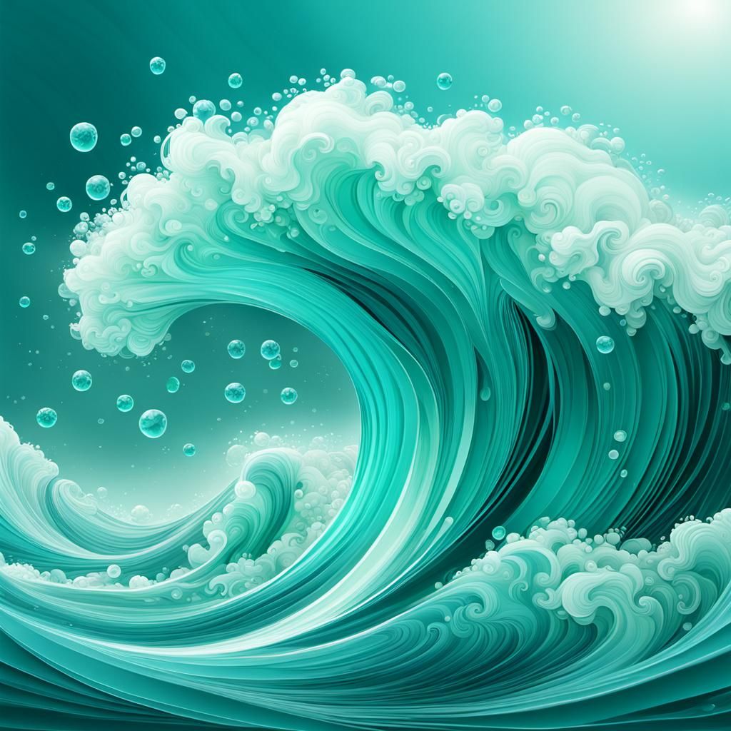 Waves of Teal