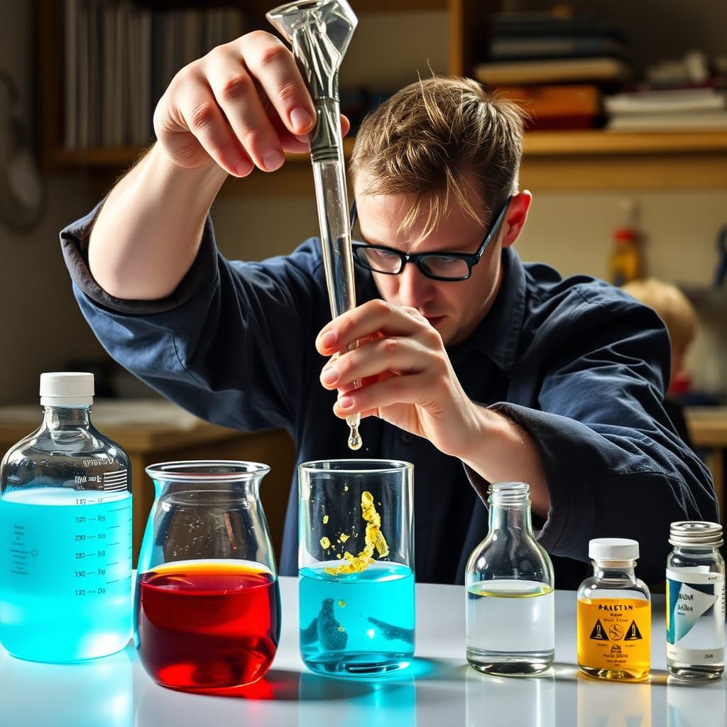 Abstract AI Art Experiment