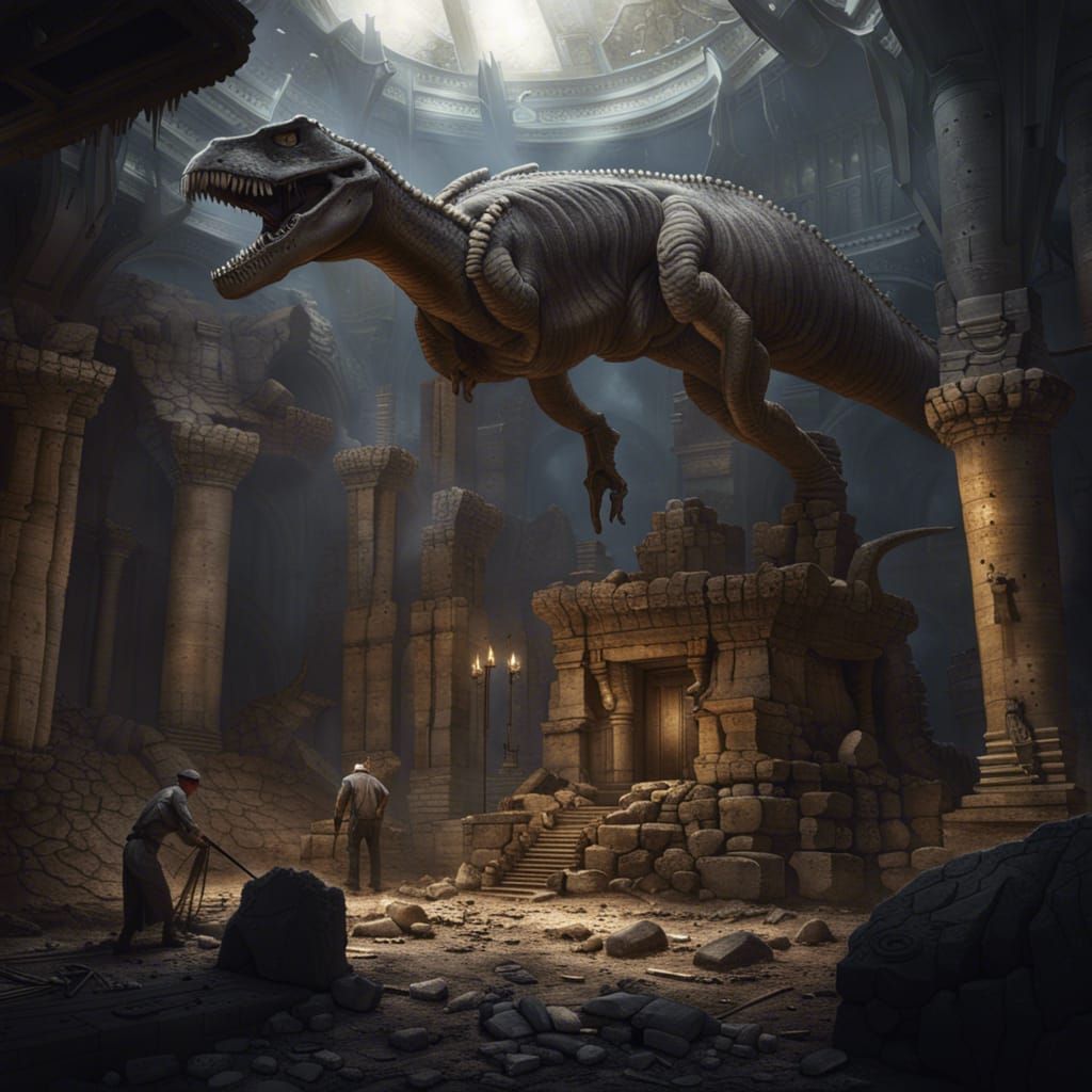 Dinosaur Temple Excavation