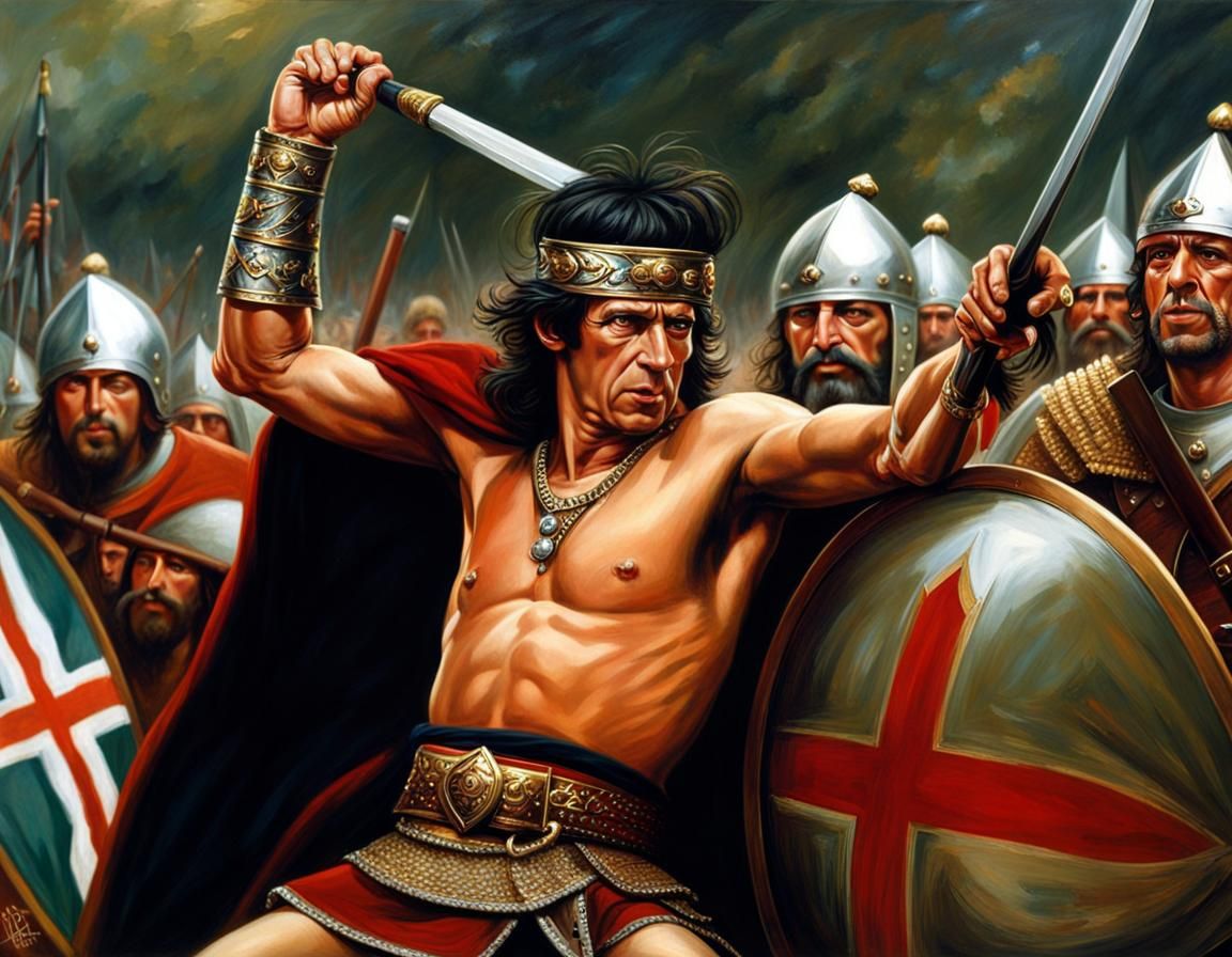 Keith Richards fighting at hastings