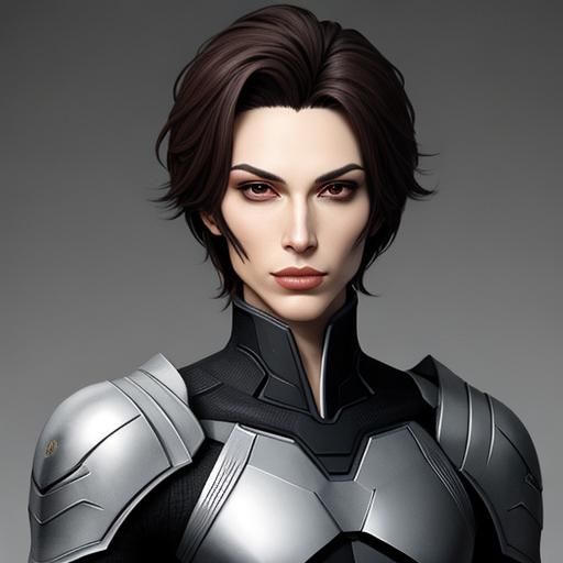 Perfectly Androgynous Character Generated by AI