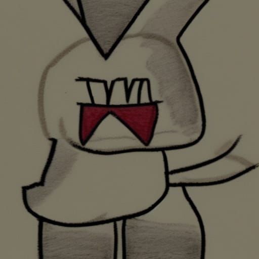 Deliberately Crude and Unattractive AI Art