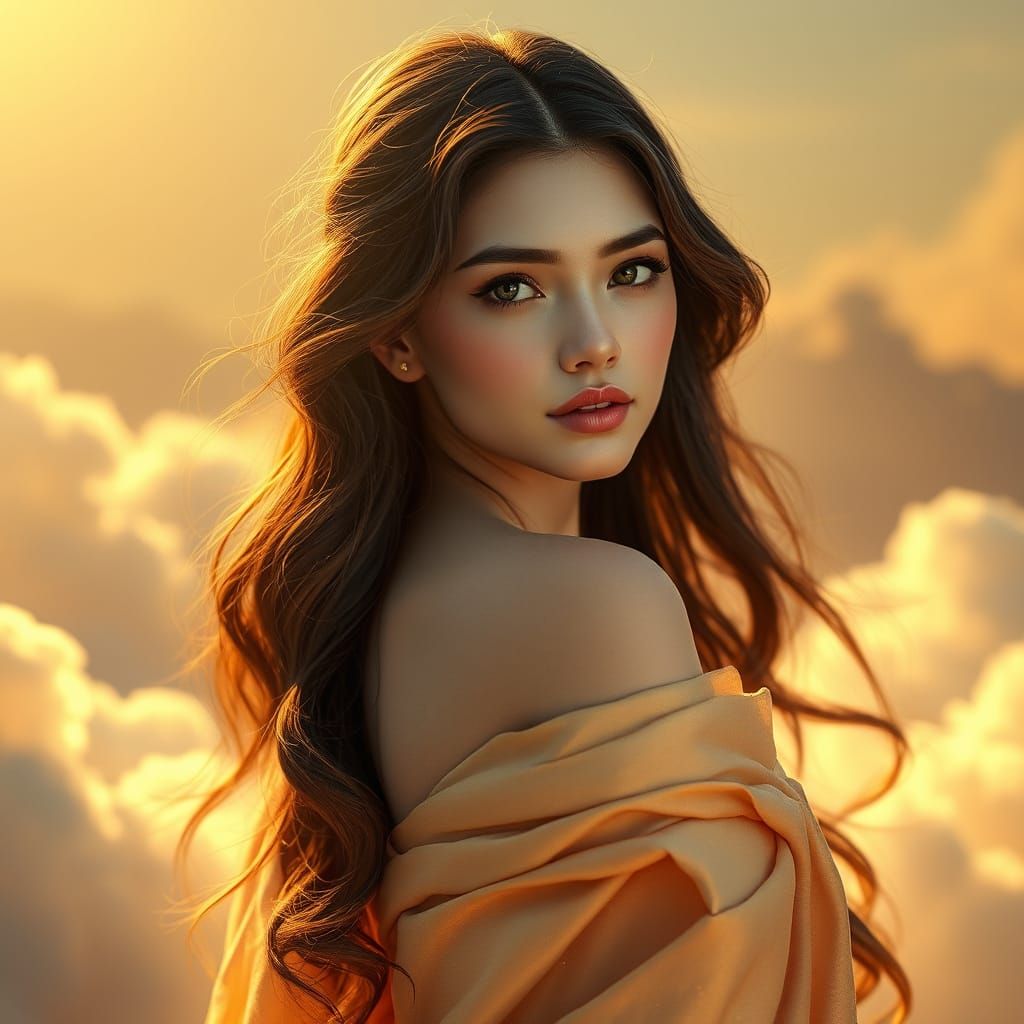 Ethereal Goddess of the Skies