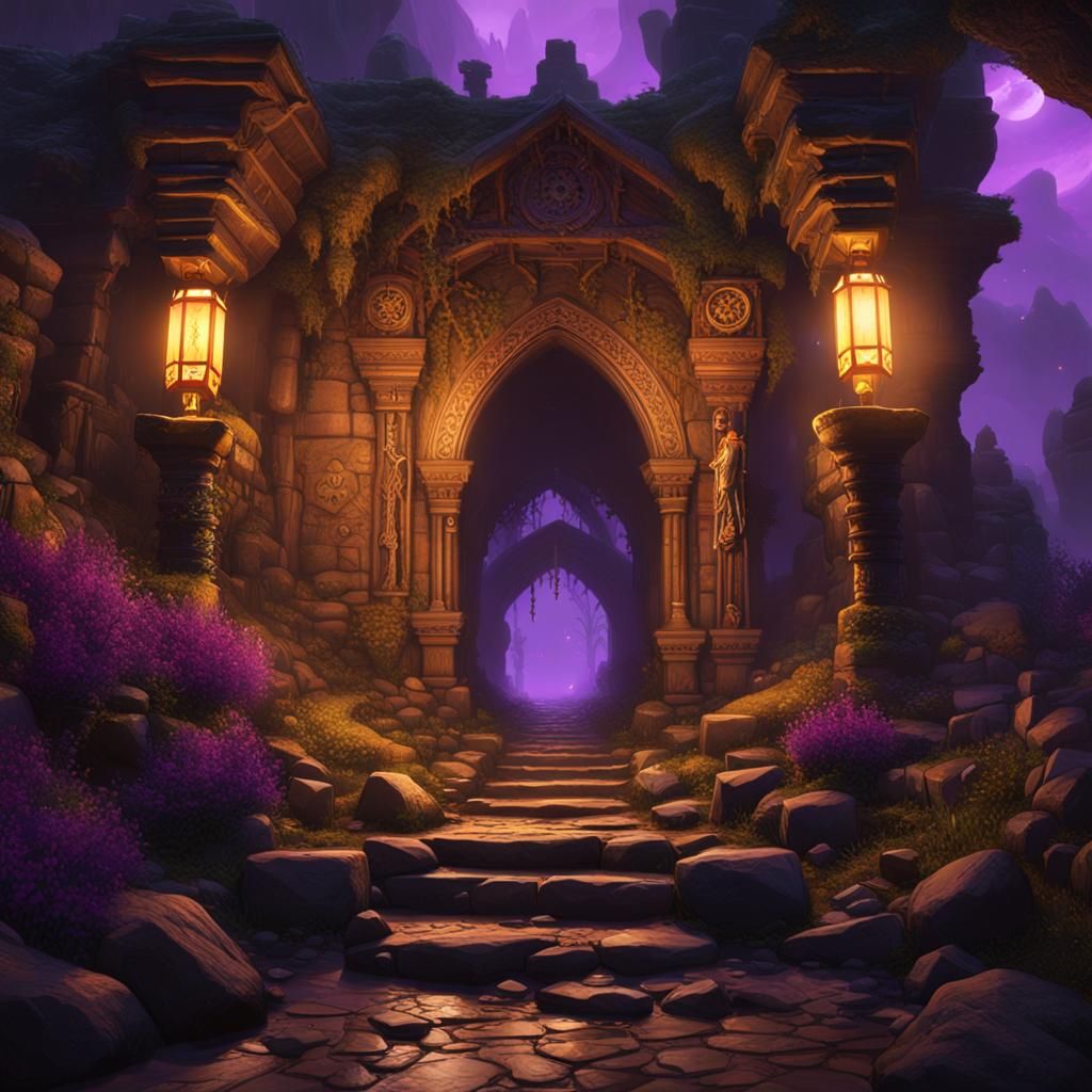 Dark Fantasy Dungeon Master in Unreal Engine