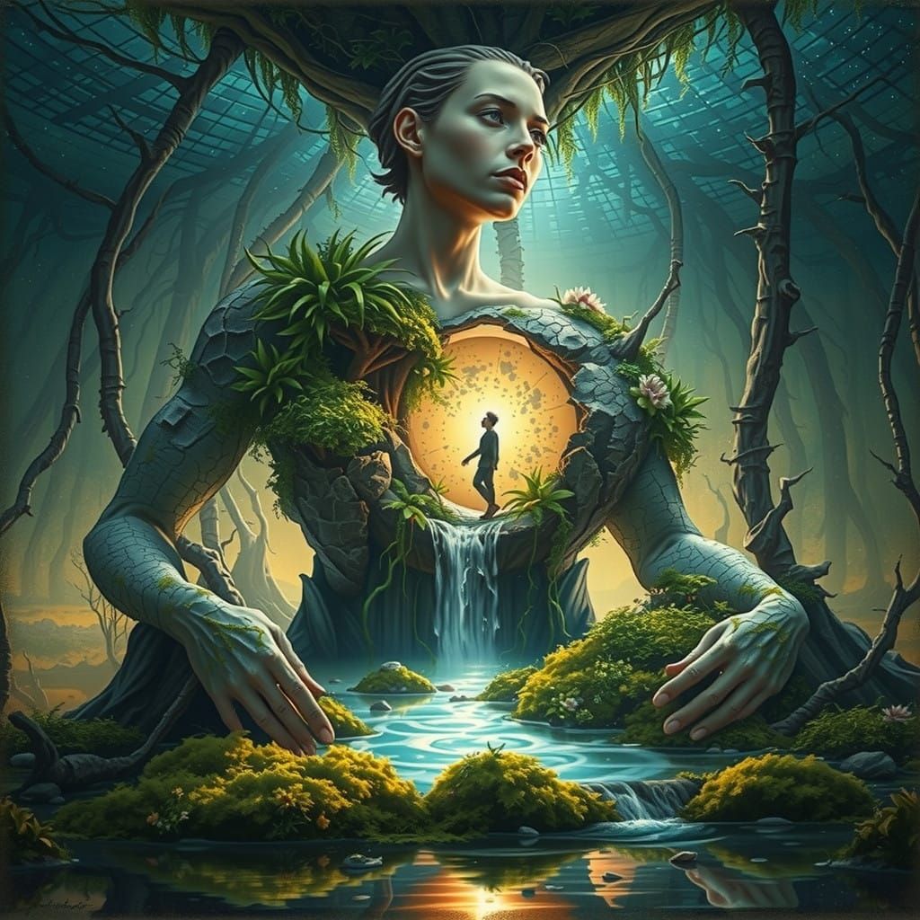 Nurturing Life in a Barren Expanse