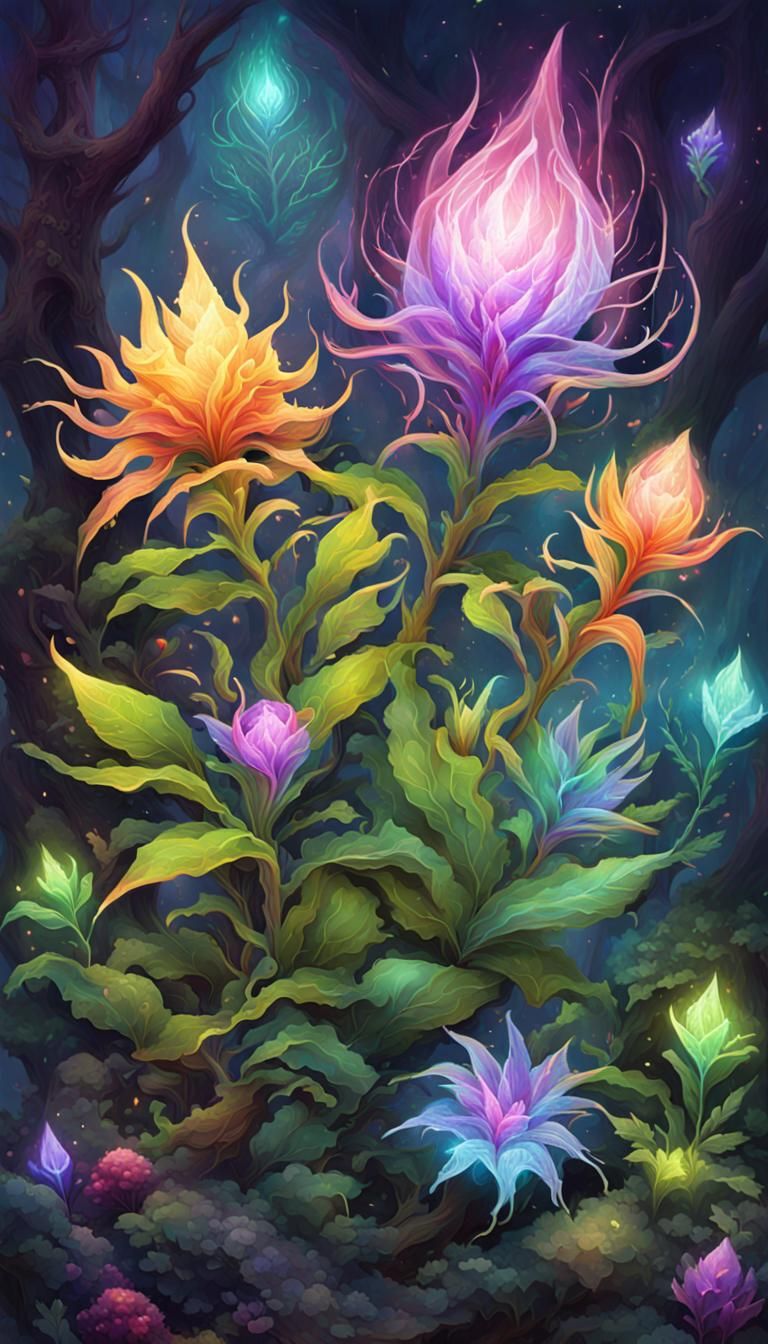 Magical Plants with Extraordinary Abilities