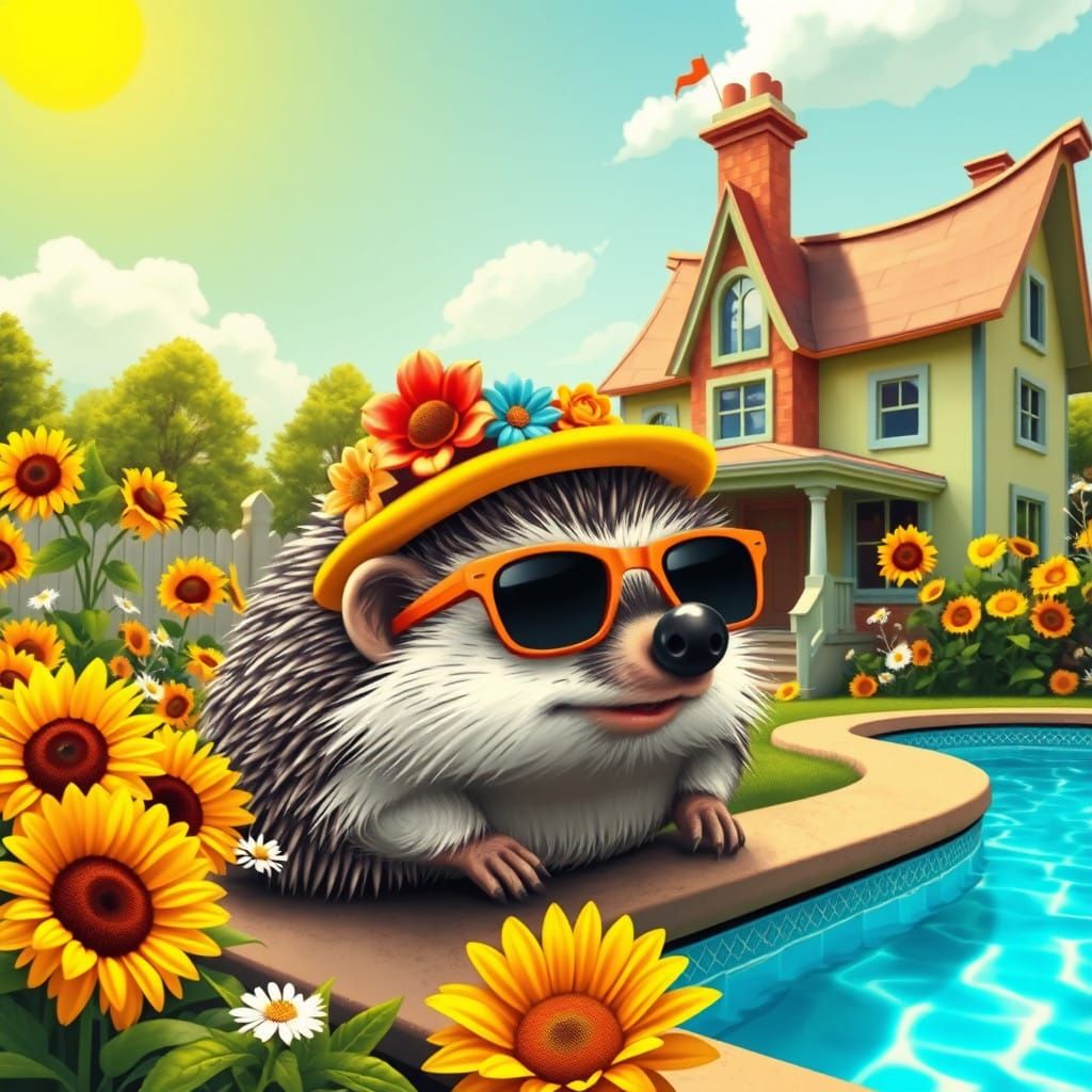 Optimistic Whimsy in Vibrant Wonderland