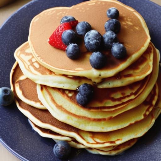 Simple Pancakes Generated by AI