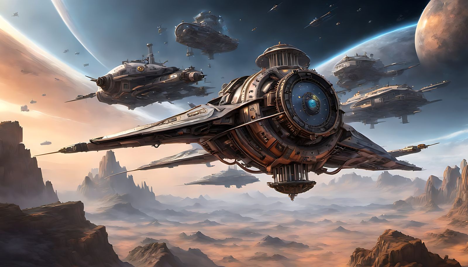 Evacuation begins . . .