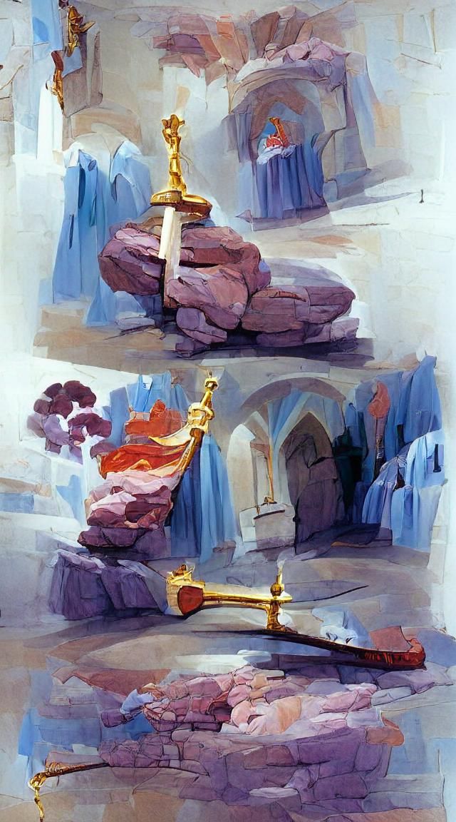 Sword in Stone: Mythical Concept Art