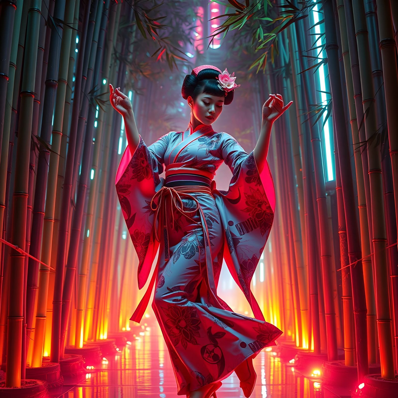 Kyoka-Lum: The Dance of the Shining Bamboo Hains!