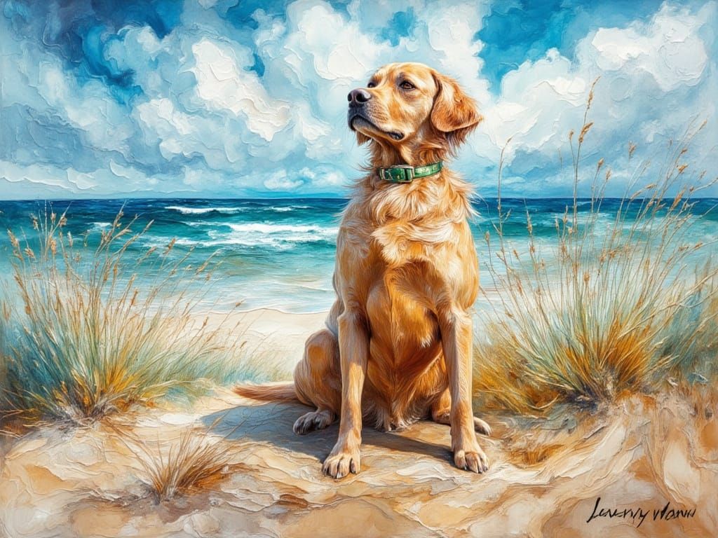 Disfrutando de la brisa marina