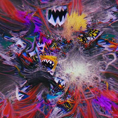 Abstract Chaos: An Explosion of Color