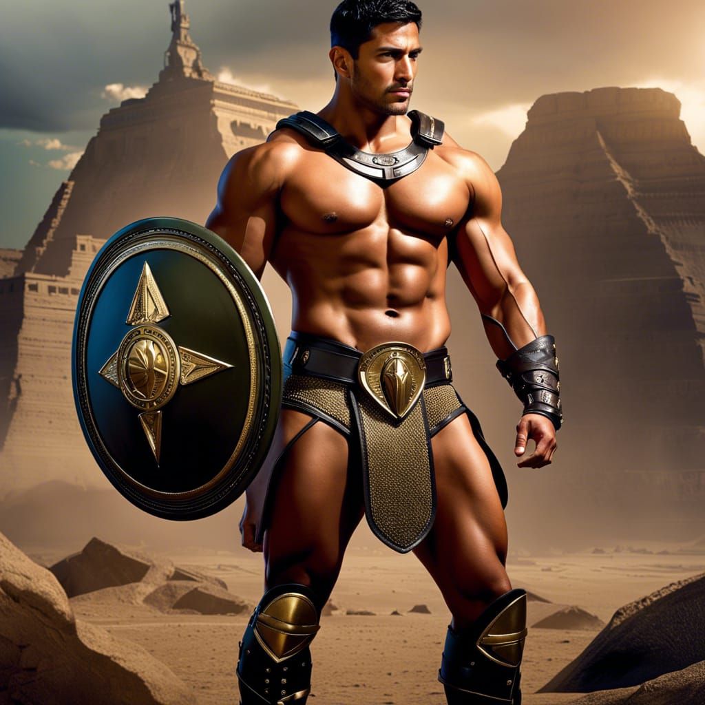 Spartan Warriors in Intense Battle