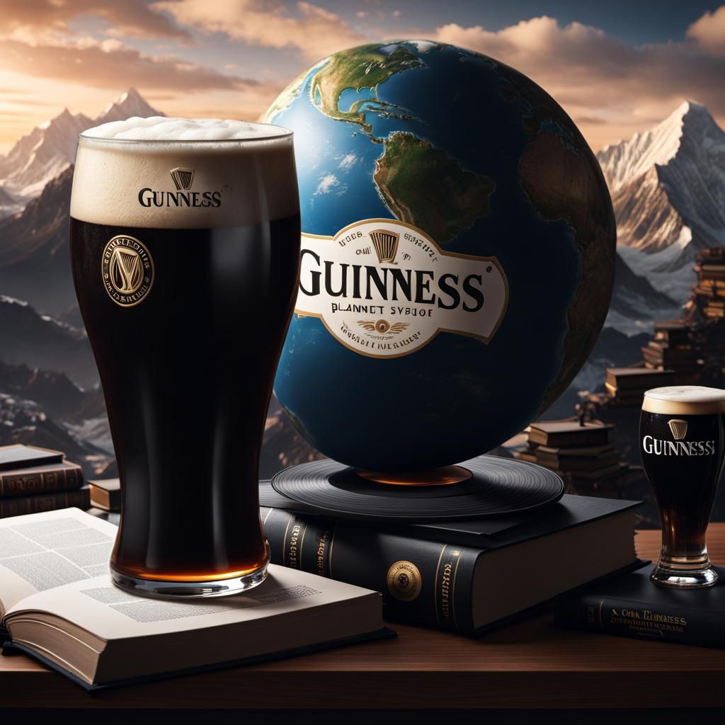 Guinness Book Of World Records (Everest background)