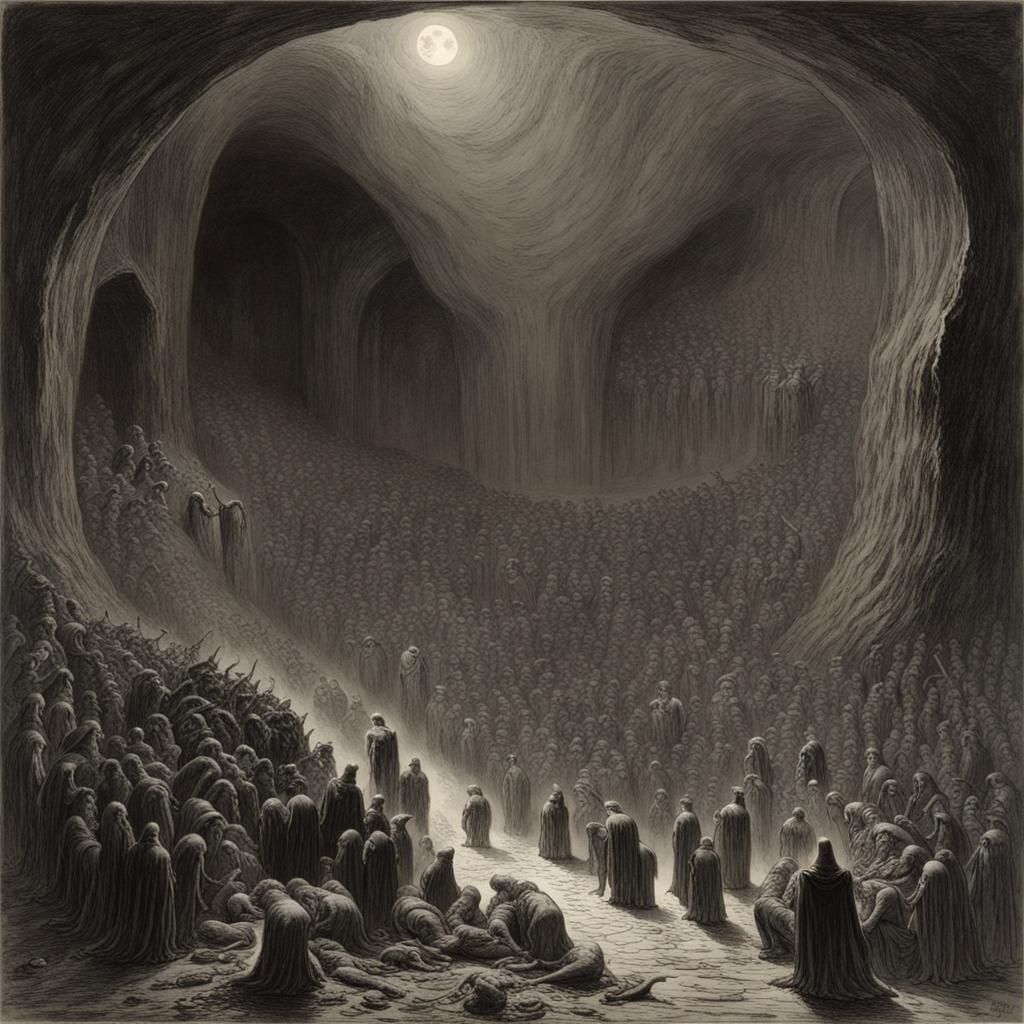 Infernal Depths: A Horrific Vision of Hell