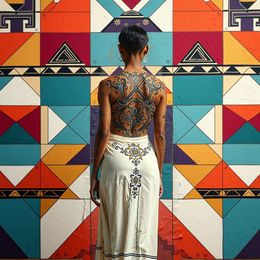 Sacred Geometric Beauty Unites with Nature in Elegant, Ether...
