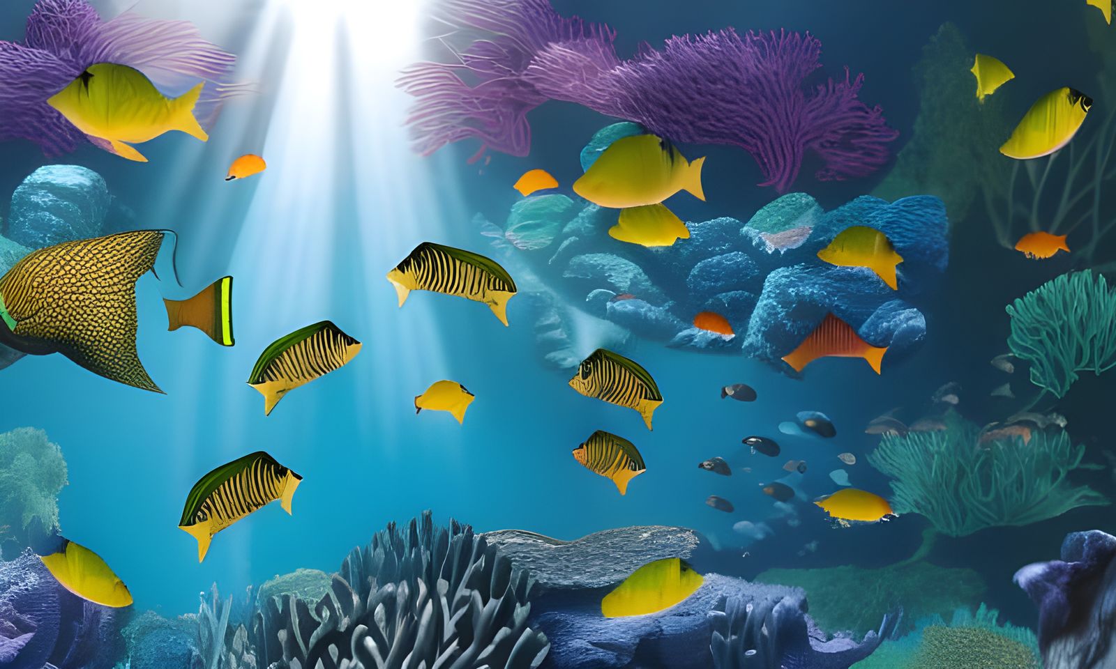 3D Aquatic Life