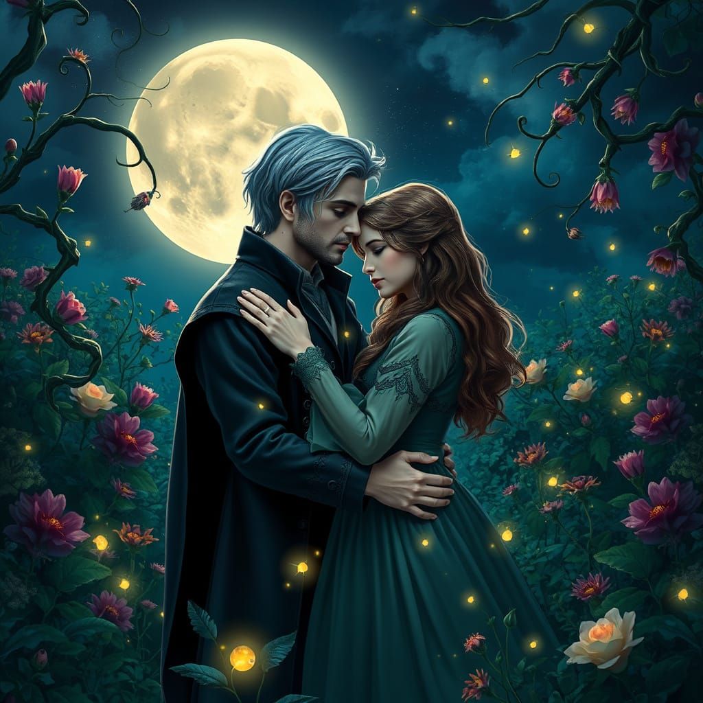 Moonlit Whimsy: A Forbidden Wizarding Romance