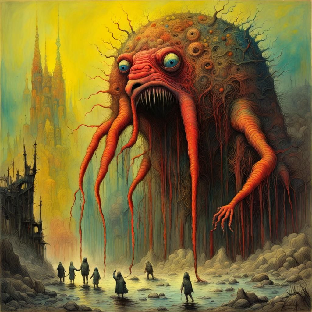 Alien God of Teeth and Rotten Margarine