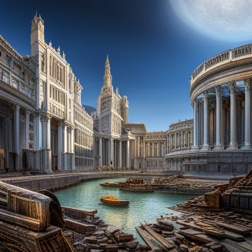 Ancient city Dock