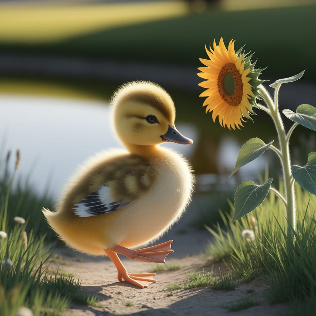 Dancing for the flowers