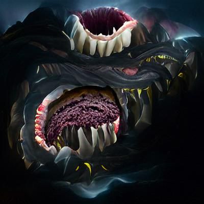 Enormous Dark Maw About to Devour Everything