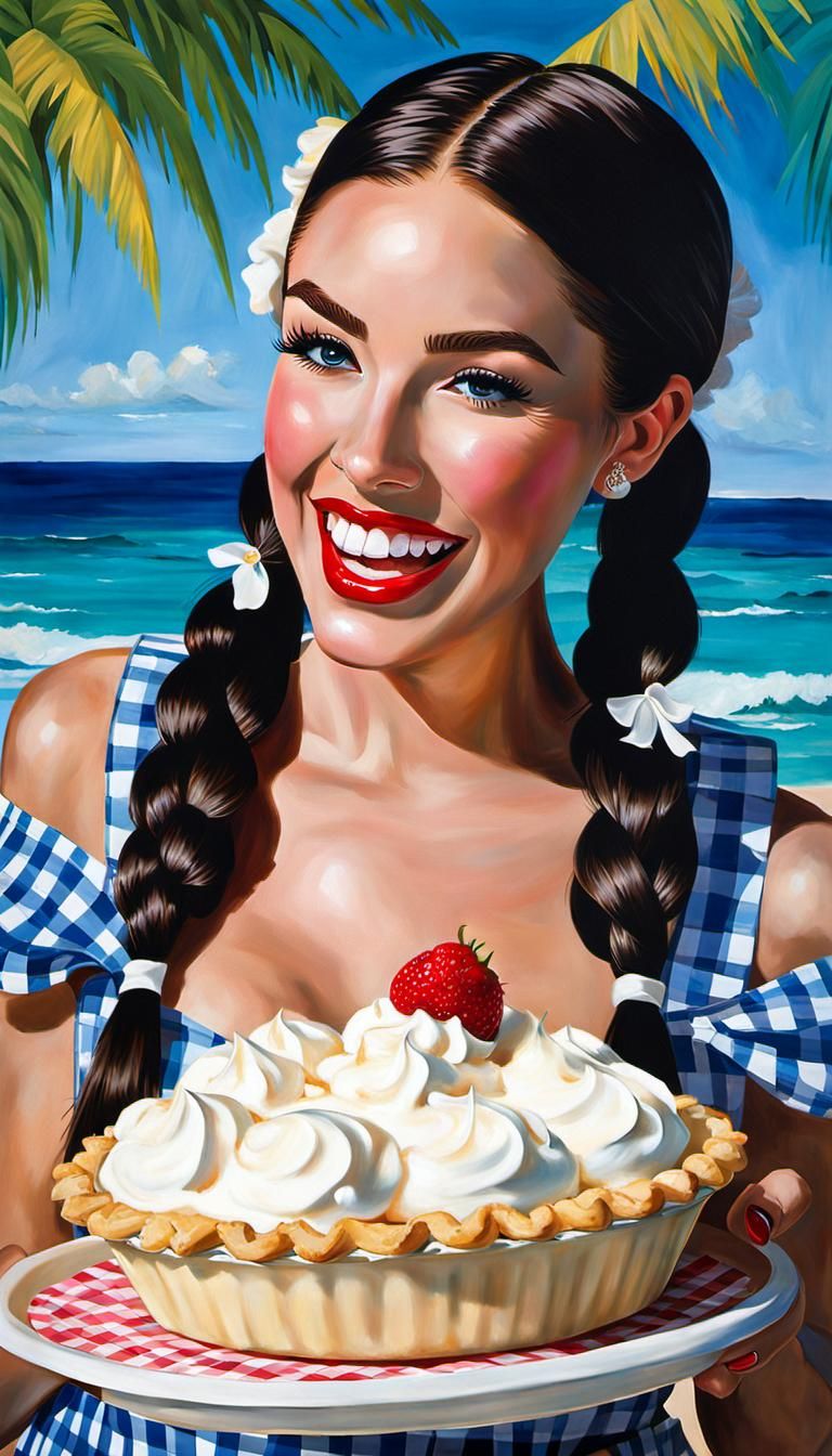 Mary-Ann’s coconut cream pie