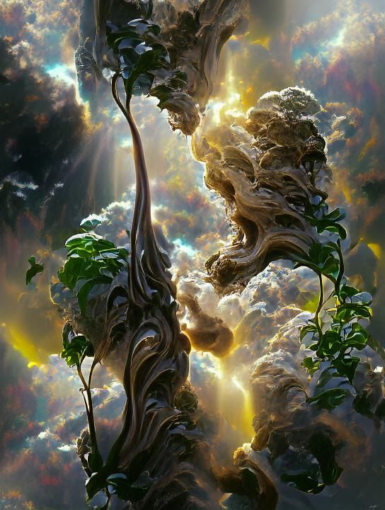 Trees Ascending to the Heavens