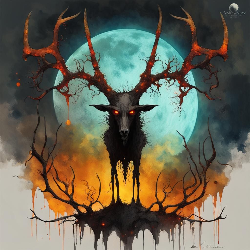 Wendigo Emerges During Darkest Solar Eclipse