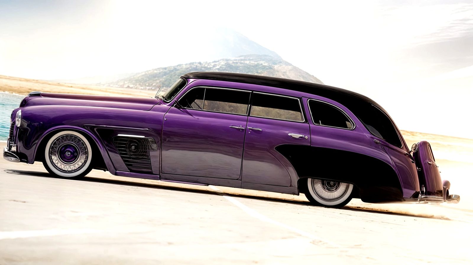 Custom 1954 Seat 1400 Estate in Studio Setting