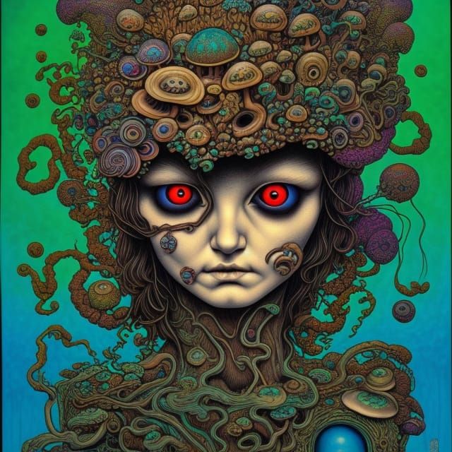 Fungi Girl 3107