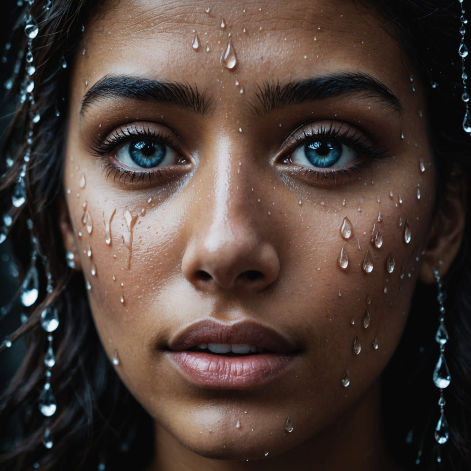 Dark Tears Ascend in Beautiful Enlightening Detail