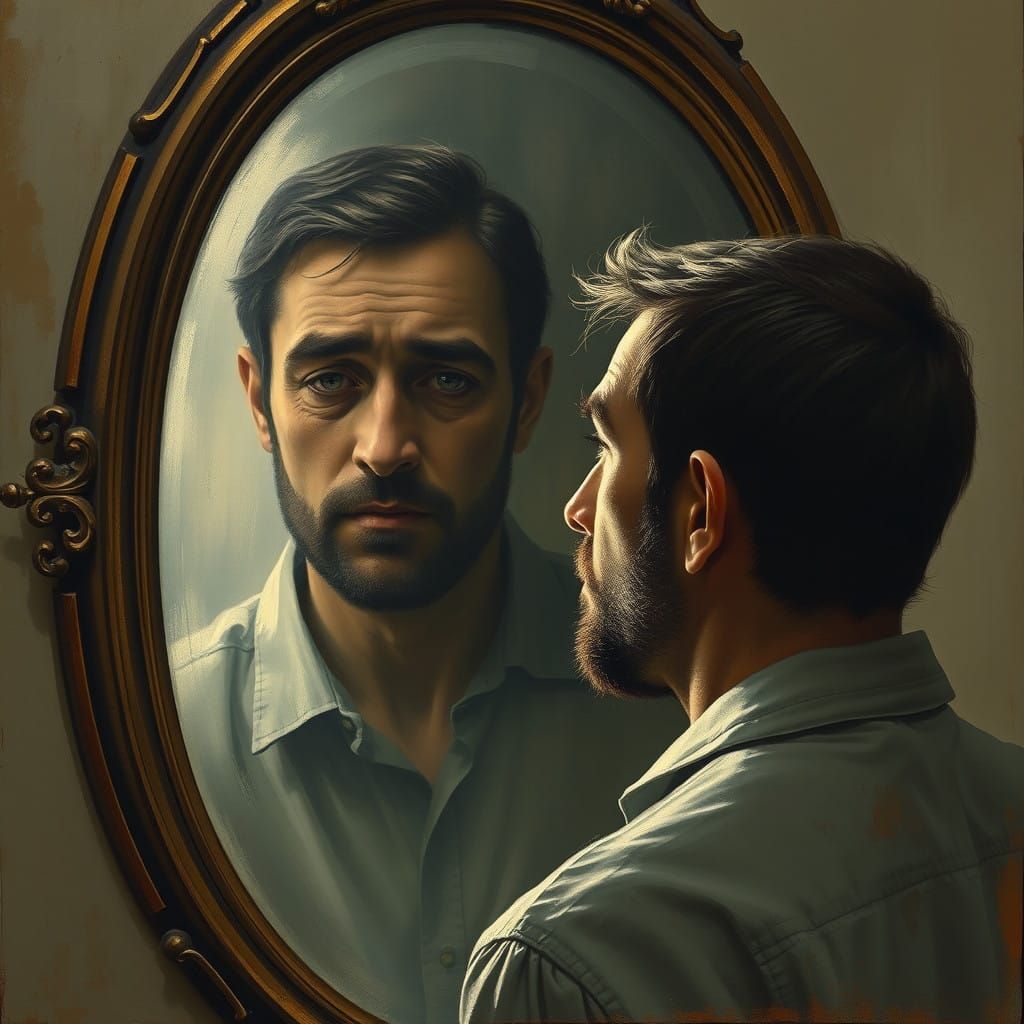 A Man Lost in Thought