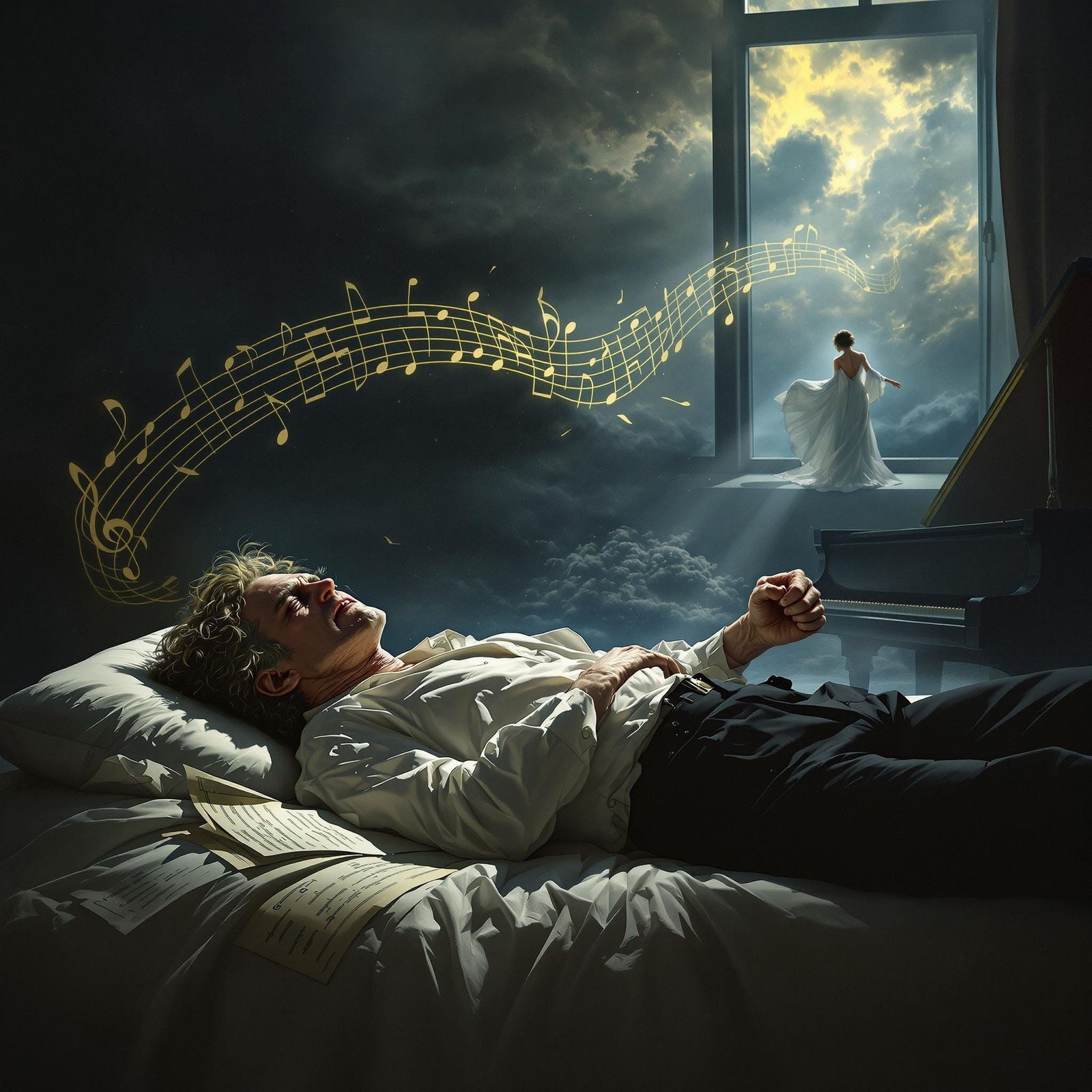 Beethoven's Final Moment: A Haunting Portrait of Genius and ...