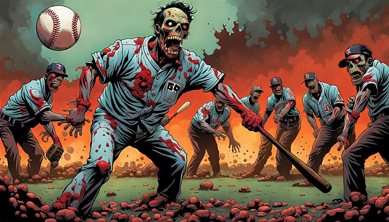 zombie baseball