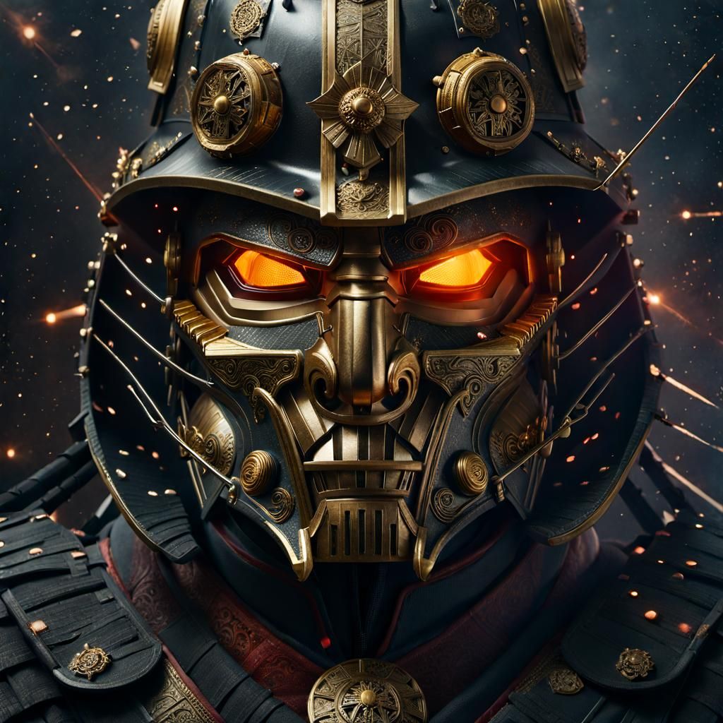 Cosmic Bushido Warlord Helmet