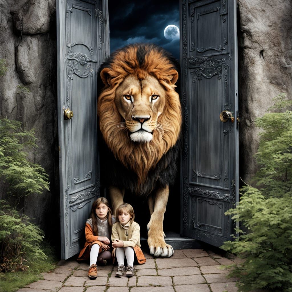 Whimsical Fantasy Scene in Vibrant Medieval Style