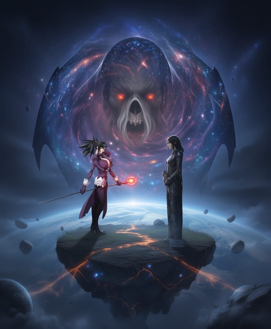 Skeletal Sorcerer Embodies Evil, Confronts Hero Nya