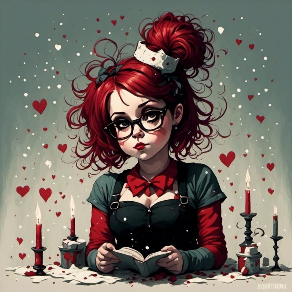 Little Match Girl Illustration