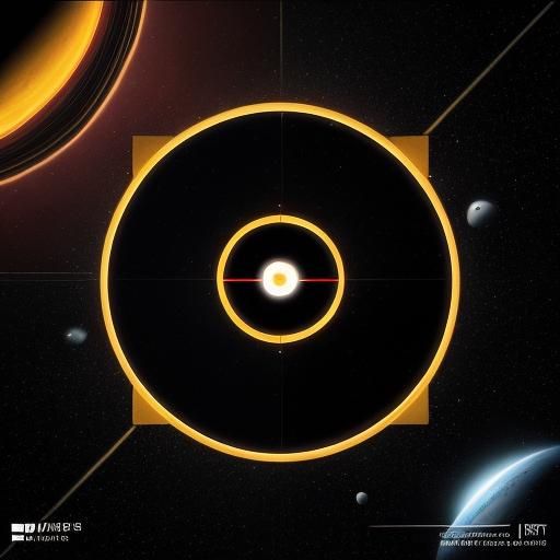 Dark Planet in Bright Space: Pop Art Screen Print