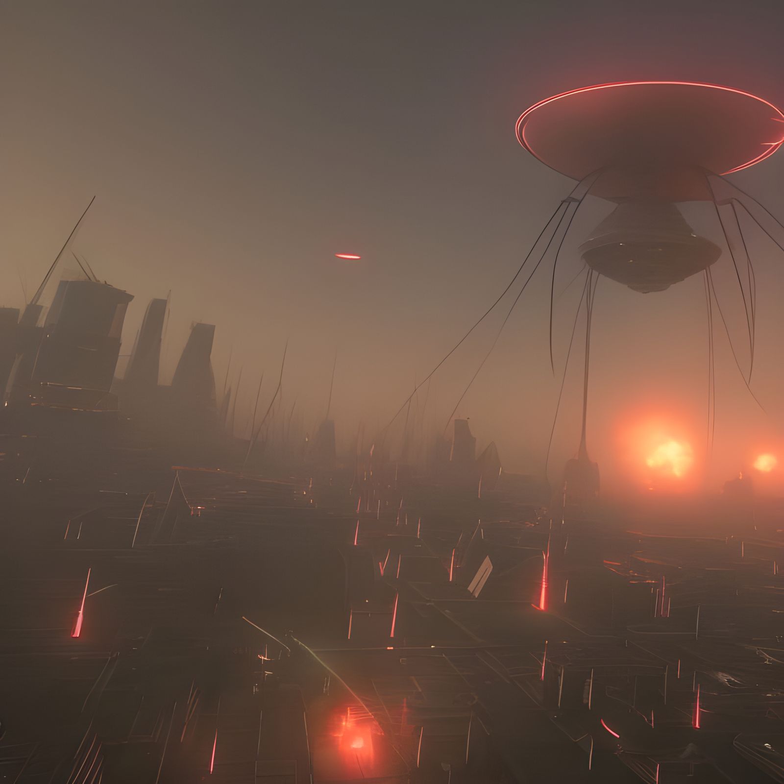 Martian Invasion of London: War of the Worlds