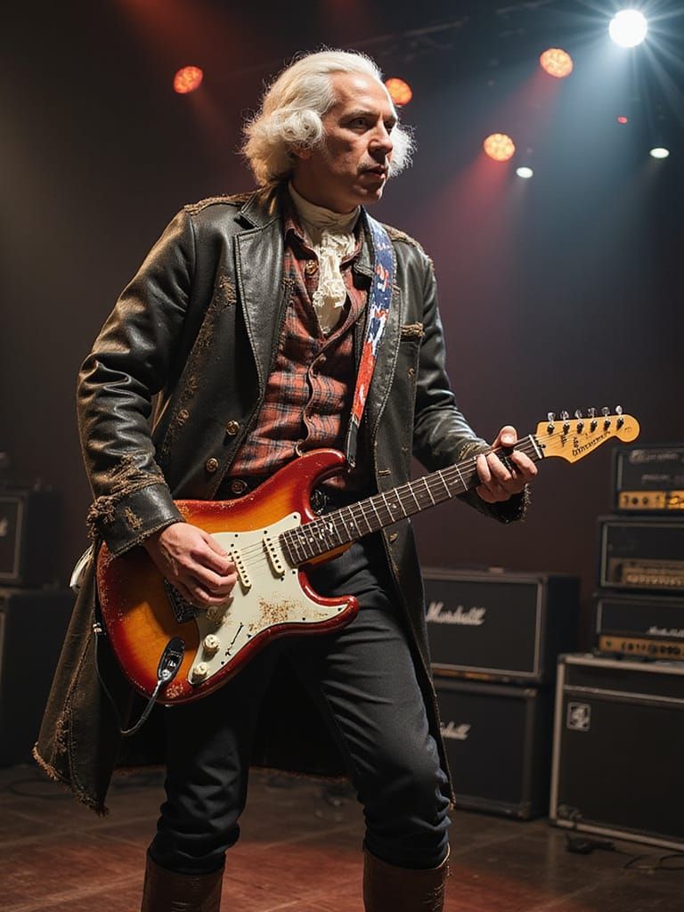 Electric George Washington: Rock Rebel Shredding History