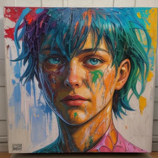 Expressionist Neural Ganglia in Neo-Impressionism Style